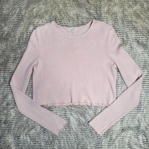 Chelsea and Violet long sleeve pink top size large